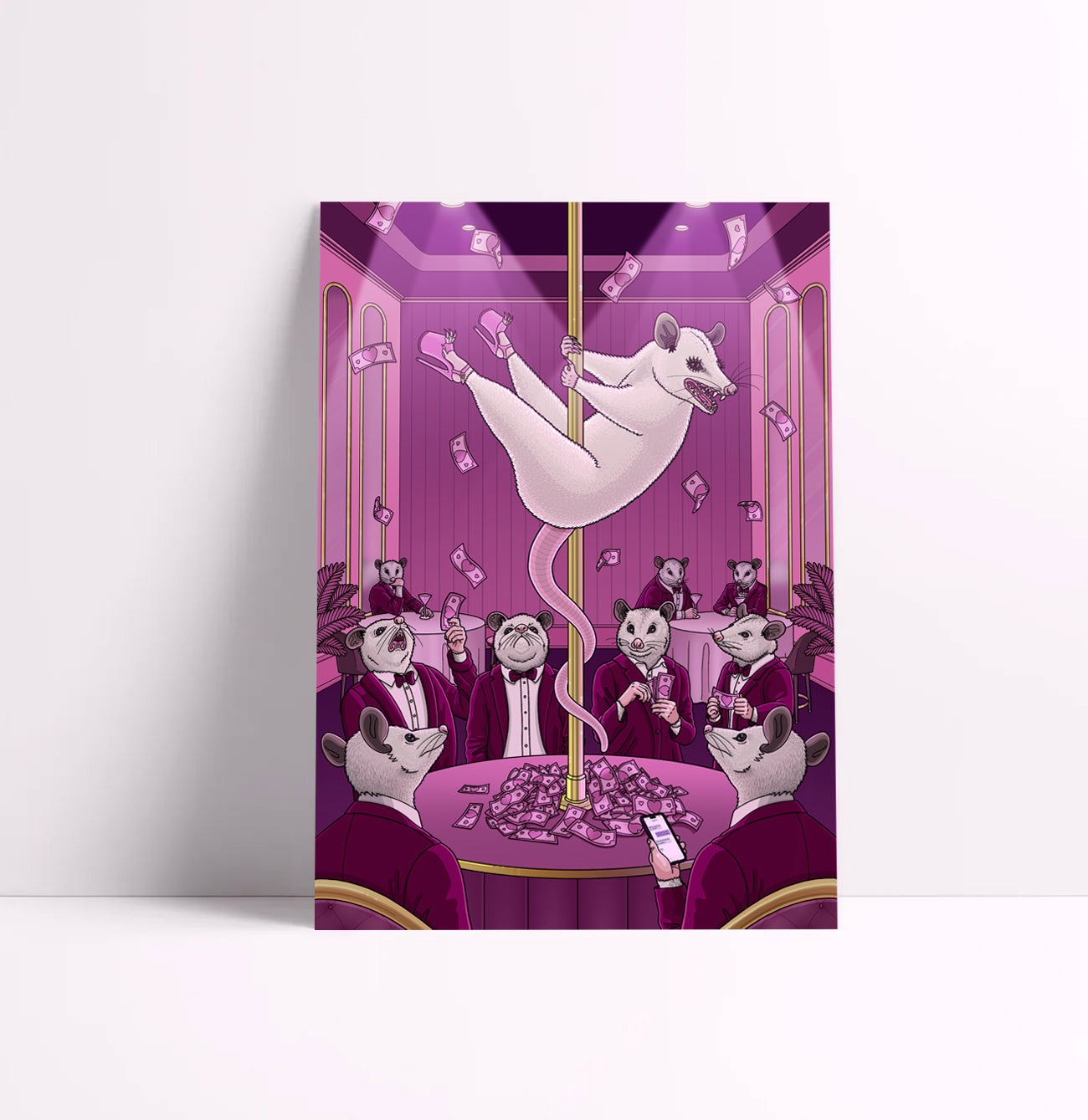 Creature Of The Night Print