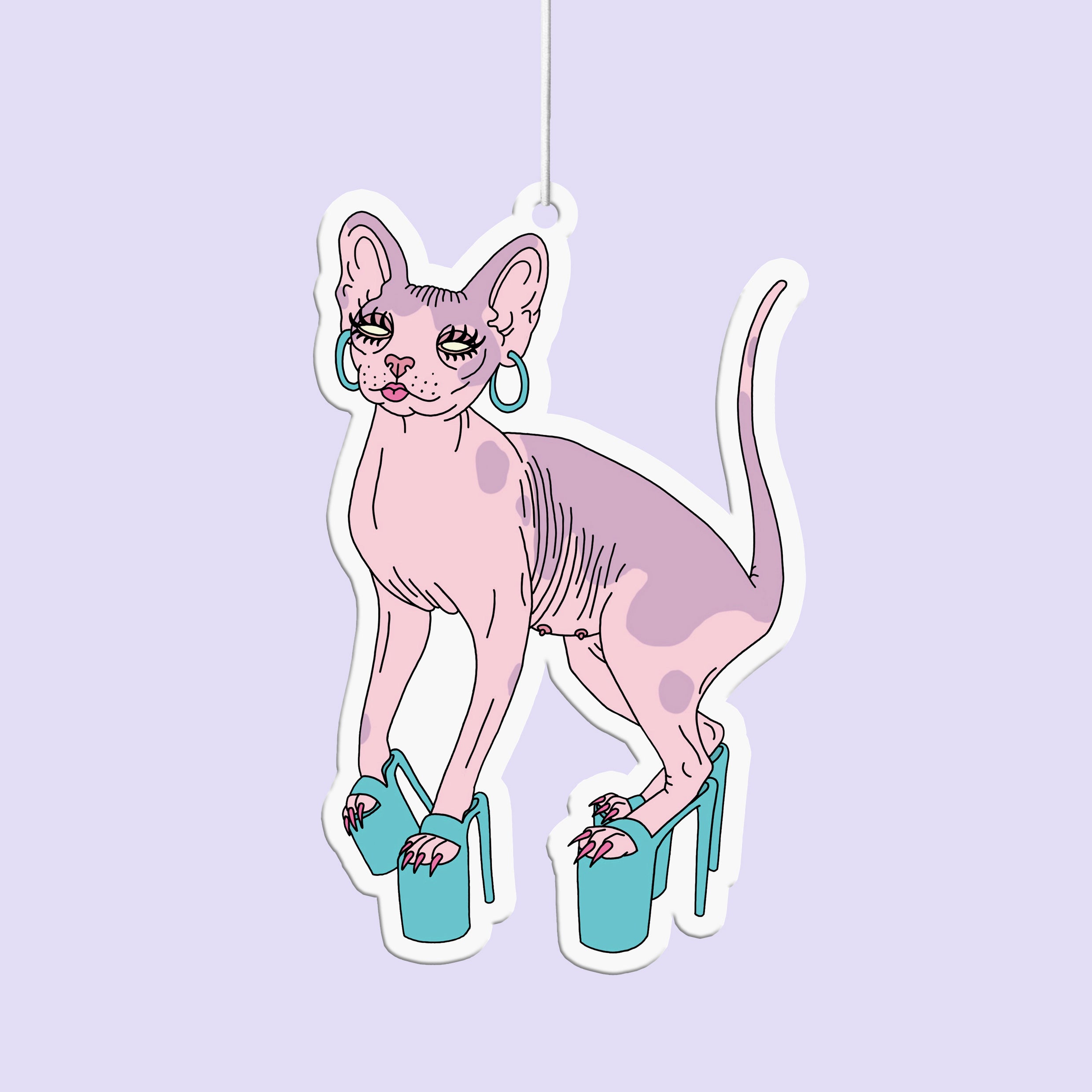 Hoe Cat Air Freshener