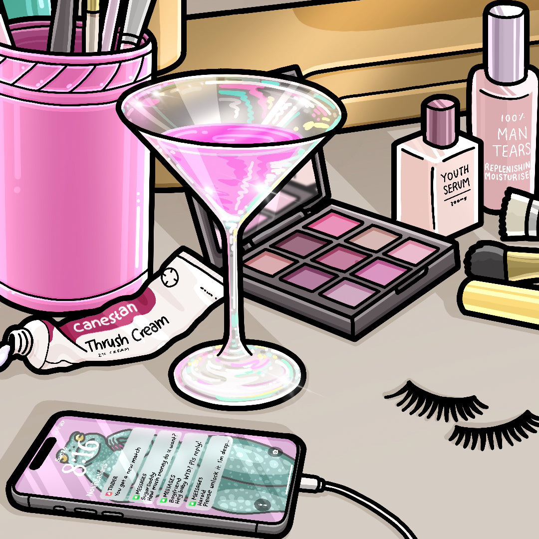 Just Girly Things Print