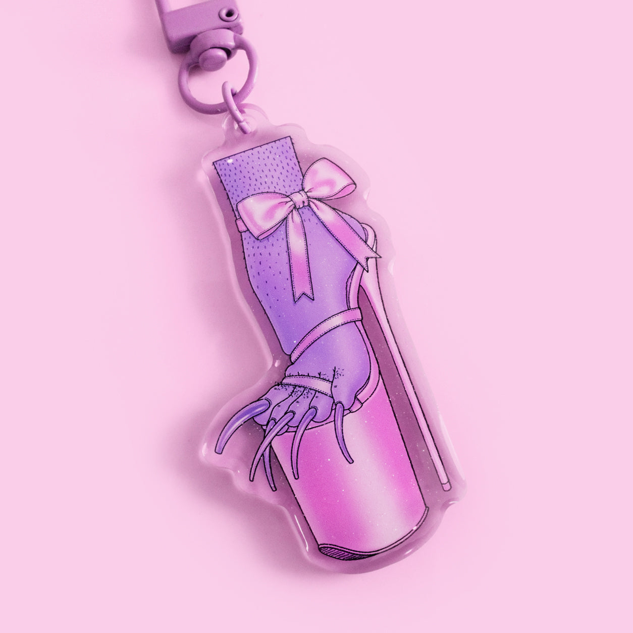 Midnight Ballerina Keychain