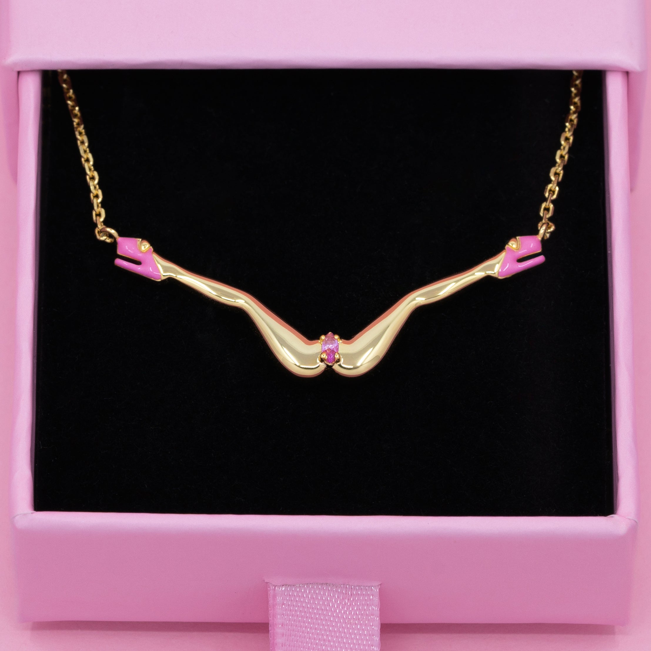 Legs Necklace